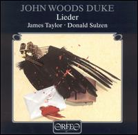 John Woods Duke: Lieder von James Taylor