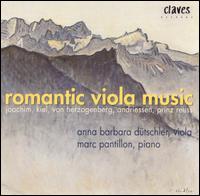 Romantic Viola Music von Anna Barbara Deutschler