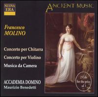 Molino: Concerti per chitarra, Violino e Musica de Camera von Various Artists