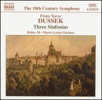 Dussek: Three Sinfonias von Various Artists