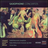 Saxophone Concertos von Detlef Bensmann