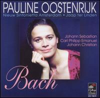 J.S. Bach, C.P.E. Bach & J.C. Bach: Oboe Concertos von Pauline Oostenrijk