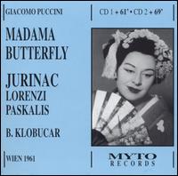 Puccini: Madama Butterfly von Sena Jurinac