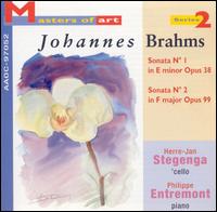 Brahms: Cello Sonatas, Opp. 38 & 99 von Herre-Jan Stegenga