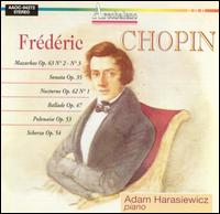 Adam Harasiewicz Plays Chopin von Adam Harasiewicz