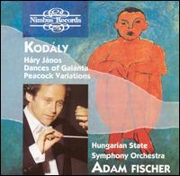 Kodály: Háry János; Dances of Galánta; Peacock Variations von Adam Fischer