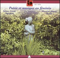 Poésie et musique au féminin (The Feminine in Poetry and Music) von Various Artists