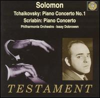 Tchaikovsky: Piano Concerto No. 1; Scriabin: Piano Concerto, Op. 20 von Solomon Cutner
