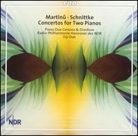 Martinu & Schnittke: Concertos for Two Pianos von Eiji Oue
