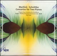 Martinu & Schnittke: Concertos for Two Pianos von Eiji Oue