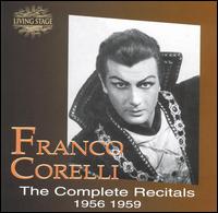 The Early Complete Studio Recitals (1956-1959) von Franco Corelli