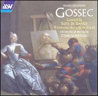 Gossec: Gavotte; Suite de Dances; Symphonies von Stefan Sanderling