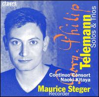 Telemann: Solos & Trio Sonatas for Recorder von Maurice Steger