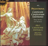 Palestrina: Canticum Canticorum Salomonis von Various Artists