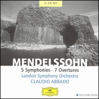 Mendelssohn: 5 Symphonies; 7 Overtures von Claudio Abbado