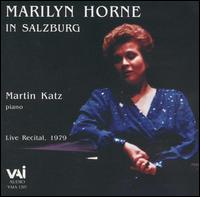 Marilyn Horne In Salzburg von Marilyn Horne