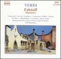 Verdi: Falstaff (Highlights) von Various Artists