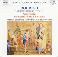 Rodrigo: Complete Orchestral Works, Vol. 1 von Various Artists
