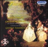 Tartini: Four Concertos for Violin and Orchestra von László Paulik