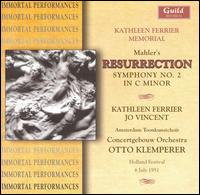 Mahler: Resurrection Symphony von Kathleen Ferrier