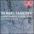 Sergei I. Taneyev: Piano Quartets, Opp. 20 &22 von Mendelssohn Piano Trio