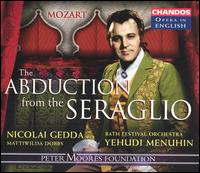 Mozart: The Abduction from the Seraglio von Nicolai Gedda