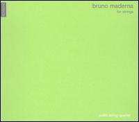 Bruno Maderna: For Strings von Arditti String Quartet