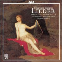 Brahms: Lieder (Complete Edition), Vol. 6 von Various Artists