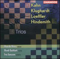 Kahn, Klughardt, Loeffler, Hindemith: Trios von Various Artists