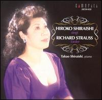 Hiroko Shiraishi singt Richard Strauss Lieder von Various Artists