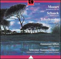 Mozart, Schoeck, Tchaikovsky von Various Artists