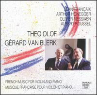 French Music for Violin & Piano von Theo Olof