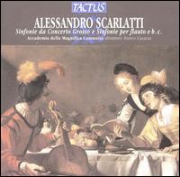 Alessandro Scarlatti: Sinfonie da Concerto Grosso e Sinfonie per flauto e b. c. von Various Artists