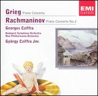 Grieg: Piano Concerto; Rachmaninov: Piano Concerto No. 2 von György Cziffra
