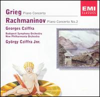 Grieg: Piano Concerto; Rachmaninov: Piano Concerto No. 2 von György Cziffra