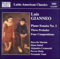 Luis Gianneo: Piano Works, Vol. 3 von Various Artists