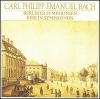 Carl Philipp Emanuel Bach: Berlin Symphonies von Hartmut Haenchen