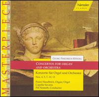 Handel: Concertos for Organ and Orchestra von Franz Haselbock
