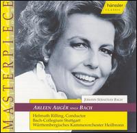Arleen Augér Sings Bach von Arleen Augér