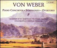 Von Weber: Piano Concertos; Symphonies; Overtures von Academy of St. Martin-in-the-Fields