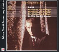 Bach: Partitas Nos. 4-6 von Glenn Gould