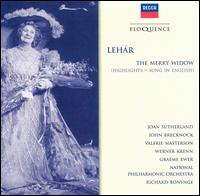 Lehár: The Merry Widow (Highlights) (Sung In English) von Joan Sutherland