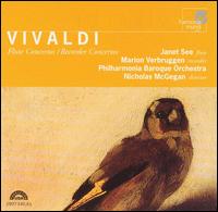 Vivaldi: Flute Concetos; Recorder Concertos von Nicholas McGegan