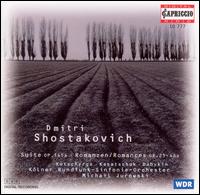Shostakovich: Suite, Op. 145a; Romances, Op. 21 & 46a von Michail Jurowski