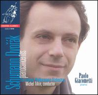Schumann, Dvorak: Piano Concertos von Paolo Giacometti