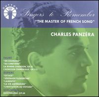 The Master of French Song von Charles Panzèra