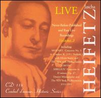 Jascha Heifetz Live, Vol. 3 von Jascha Heifetz