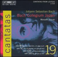 Bach: Cantatas BWV 86, 37, 104, 166 von Bach Collegium Japan Chorus