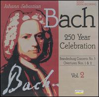 Bach: Brandenburg Concerto No. 5; Overtures Nos. 1 & 2 von Helmut Winschermann