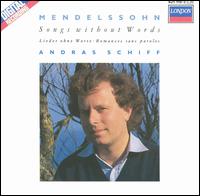 Mendelssohn: Songs without Words von András Schiff